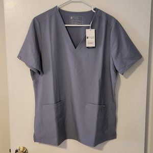 Figs Vapor Blue Space Dye Casma NWT - Large